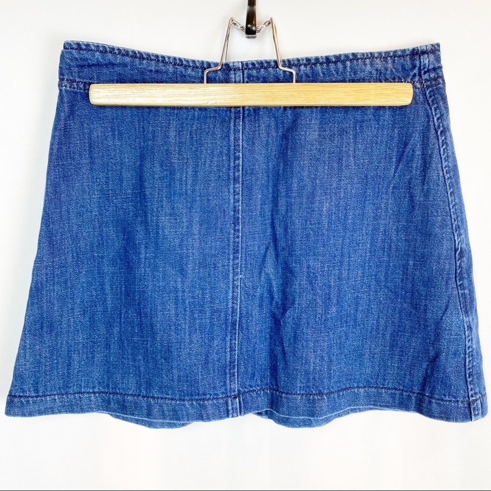 Zara Trafaluc Collection Jean Denim Exposed Zipper